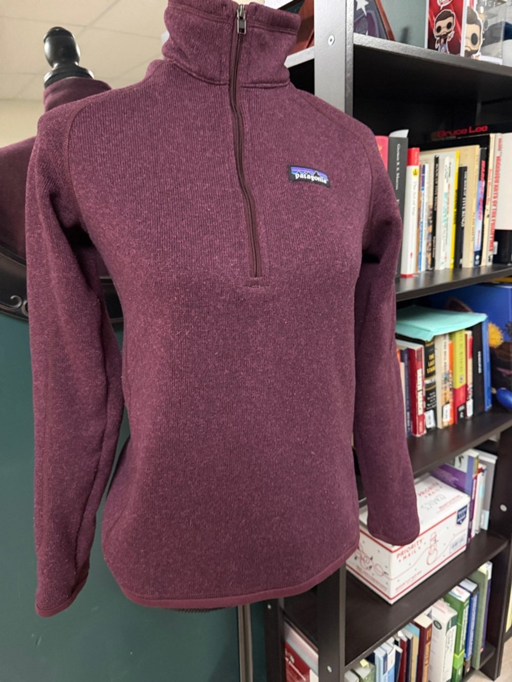 Patagonia Women's Plum Half-Zip Turtleneck Pullover